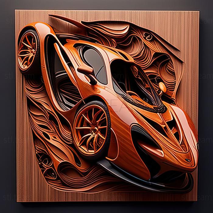3D модель McLaren P1 (STL)